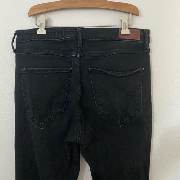 Black distressed jeans - Picture 4 of 5